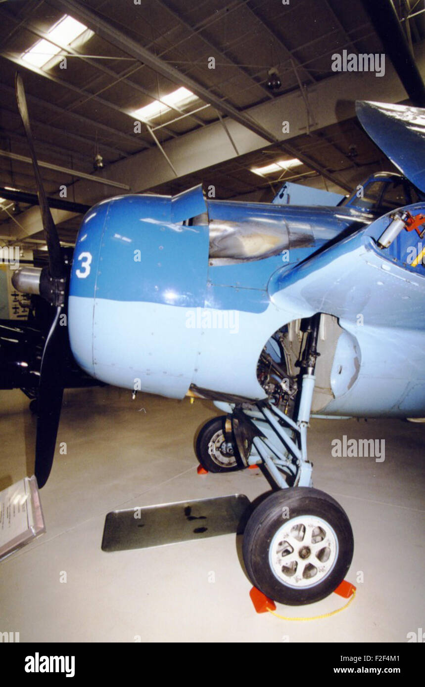 Grumman F4F-3 Wildcat FM-2, Bu n. 55627 (N47201) Foto Stock