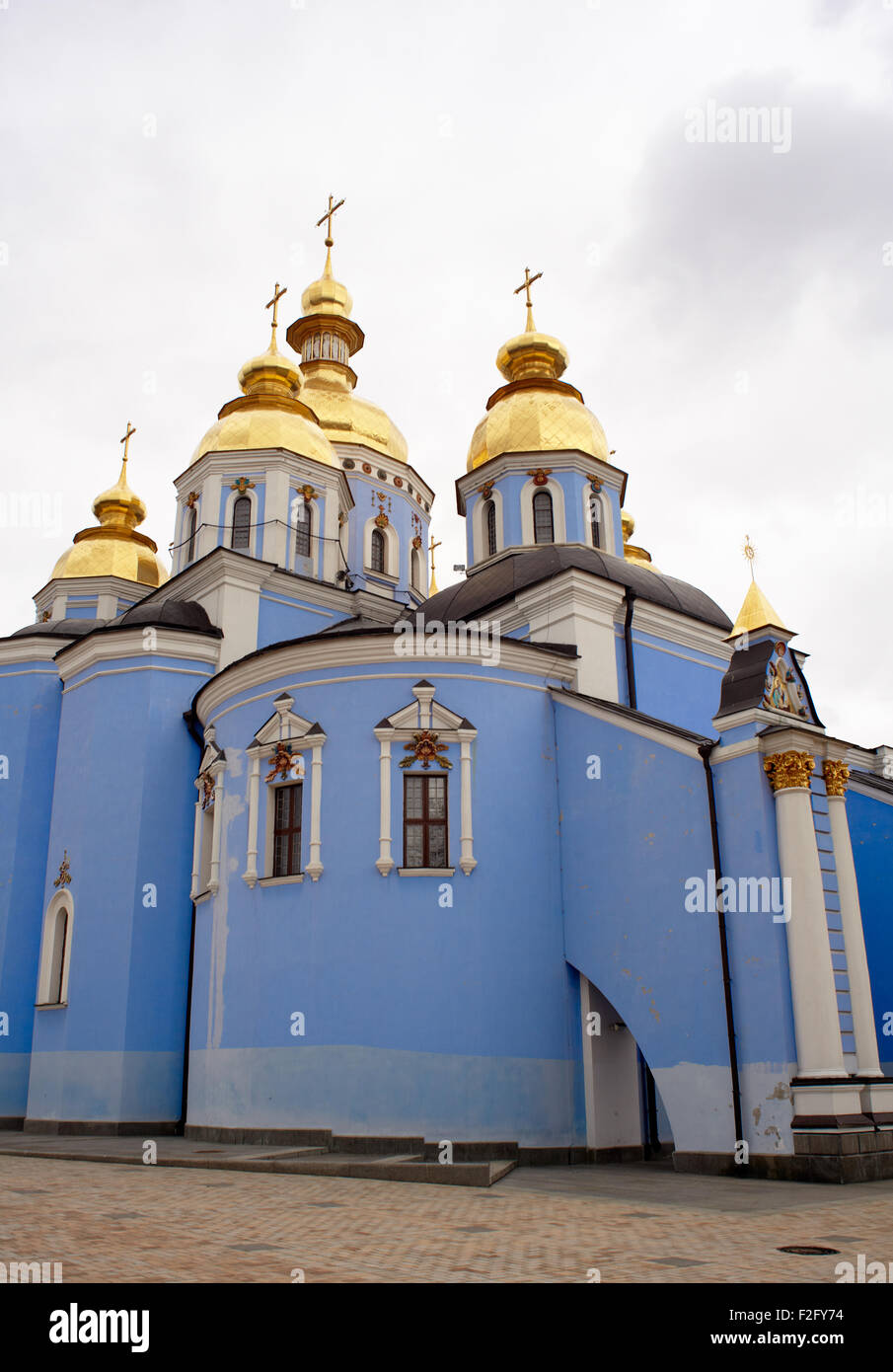 Vista di San Michele la cattedrale di Kiev, in Ucraina Foto Stock
