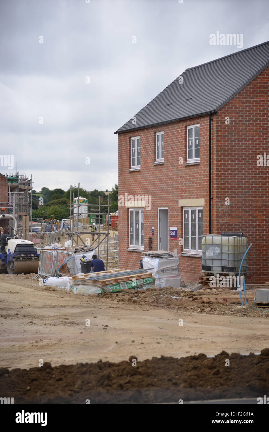 Bourne Lane sviluppo nel nord Oxfordshire village di gancio Norton Foto Stock