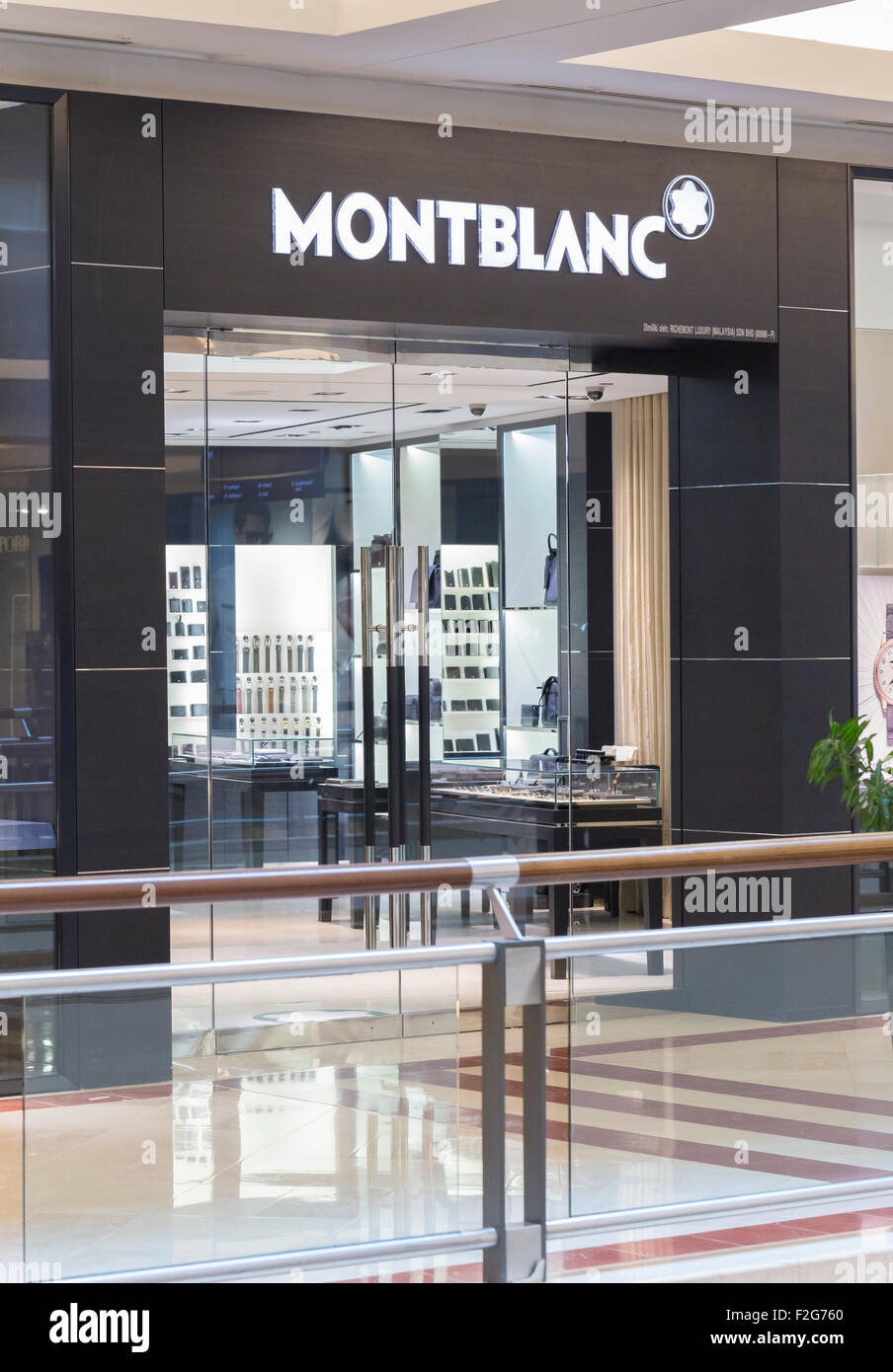 Archivio di Montblanc Foto Stock