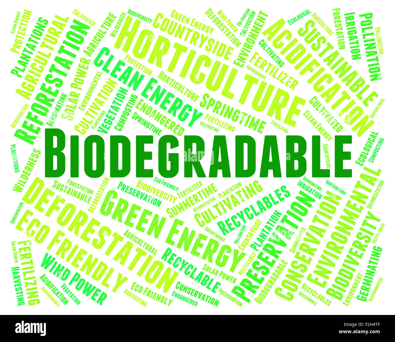 Parola biodegradabile significato la biodegradazione biodegradare e batteri  Foto stock - Alamy