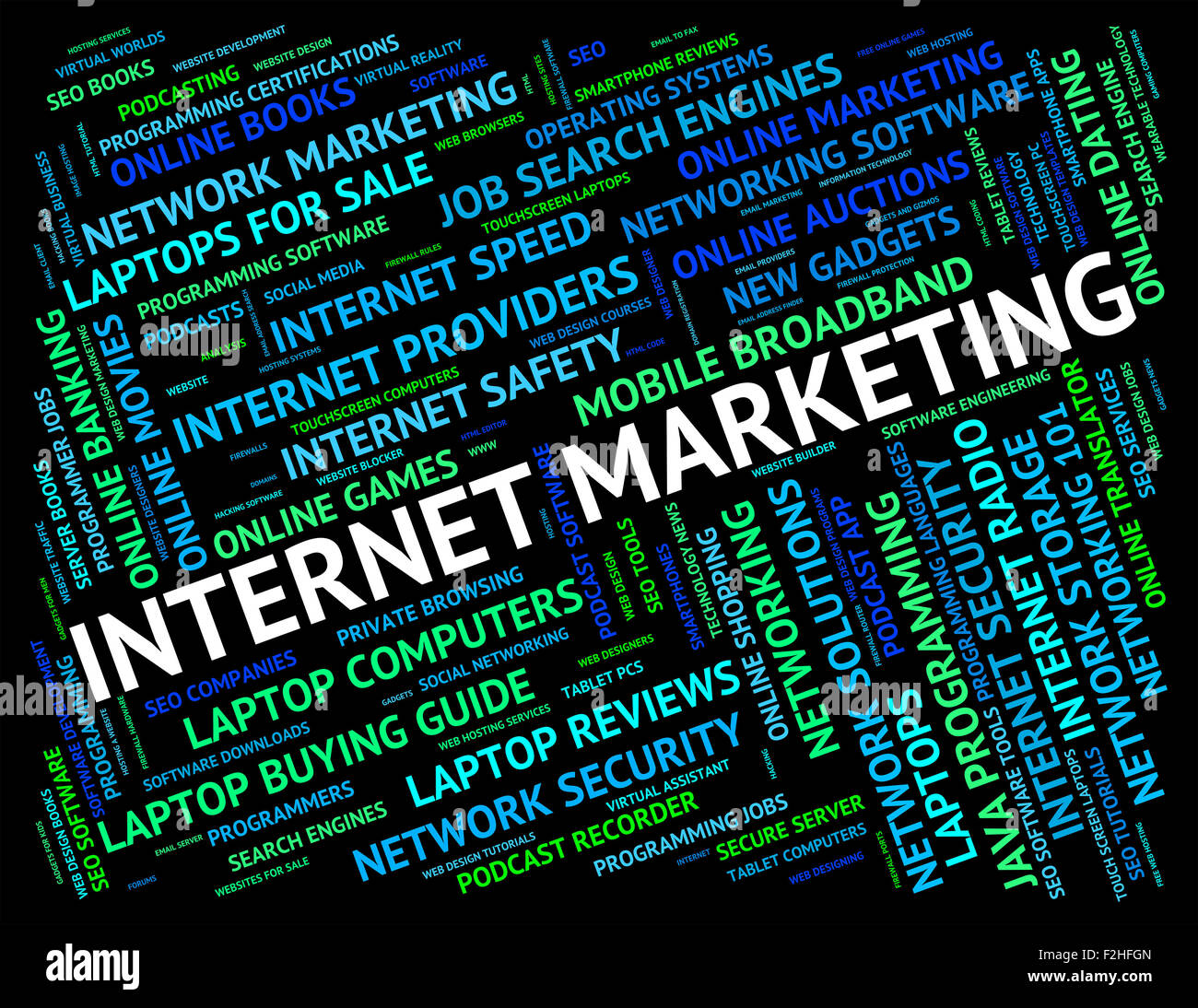 Internet Marketing in rappresentanza di World Wide Web e Web www Foto Stock