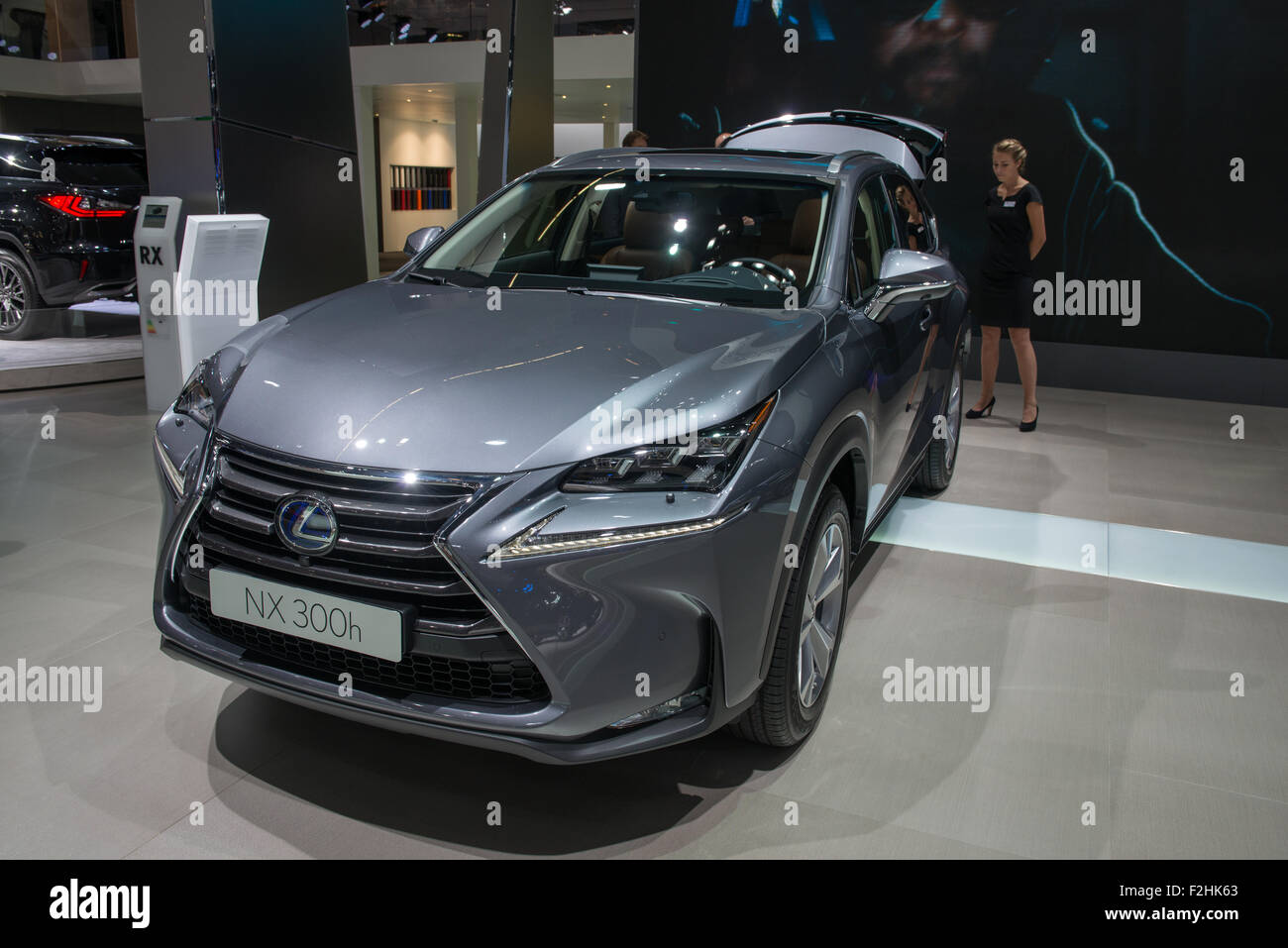 Frankfurt International Motor Show (IAA) 2015. Lexus NX 300F Foto Stock