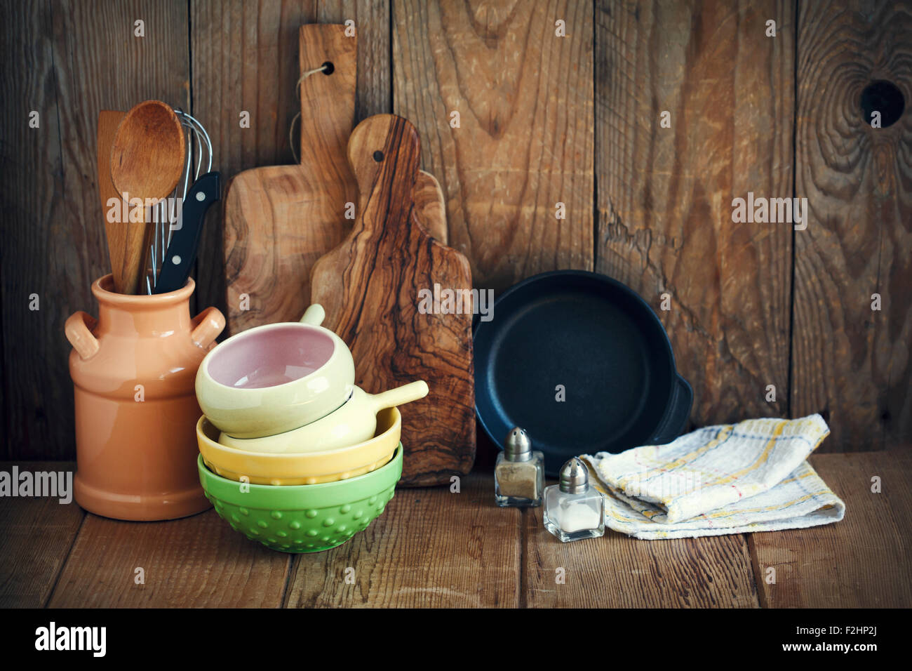 Utensili da cucina Foto Stock