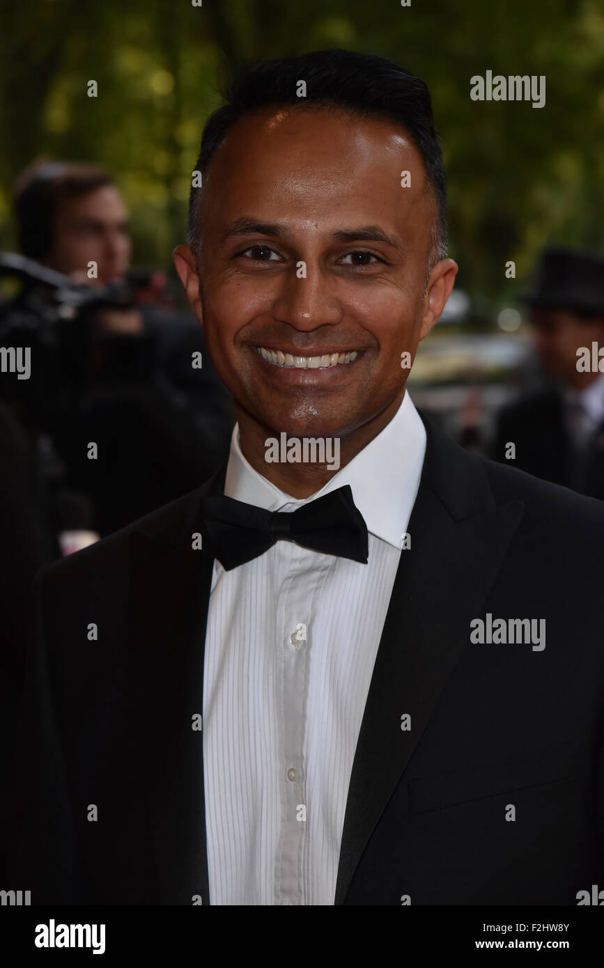 Londra, Regno Unito. 18 Settembre, 2015. Satvir Bungar (BDO) assiste il XV Asian Achievers Awards 2015 con Grosvenor House Hotel di Londra. Credito: Vedere Li/Alamy Live News Foto Stock