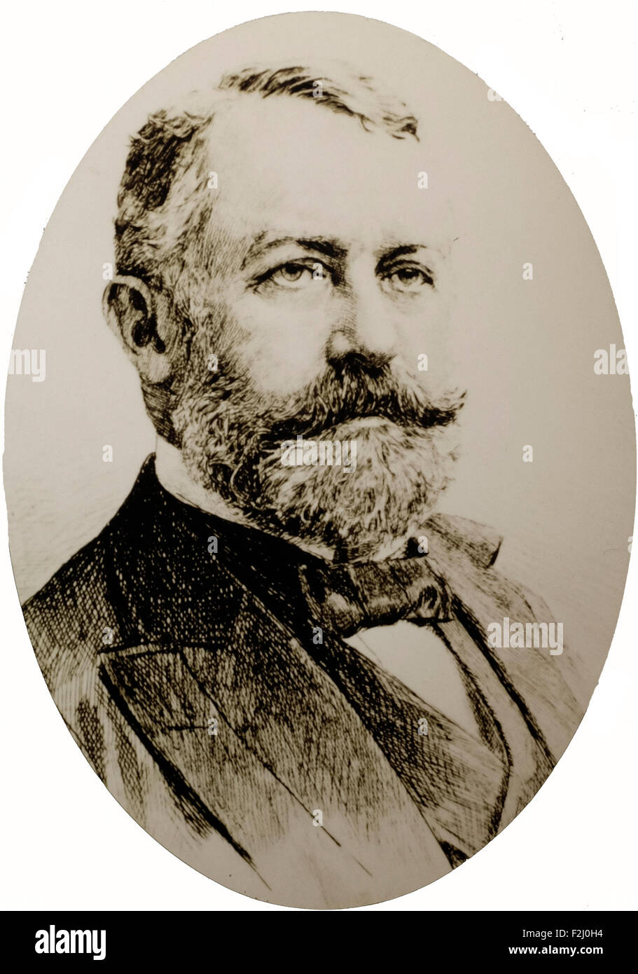 Henry Clay Frick (19 dicembre 1849 - 2 dicembre 1919) era un imprenditore americano, finanziere, e patrono d'arte. Foto Stock