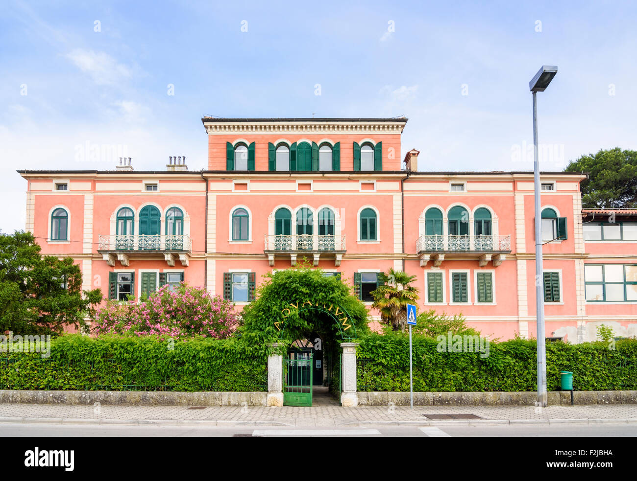 Acquario rovignese, Rovigno, Istria, Croazia Foto stock - Alamy