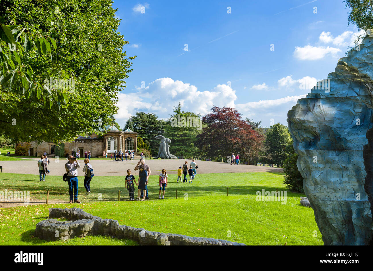 Yorkshire Sculpture Park, West Bretton, Wakefield, West Yorkshire, Inghilterra, Regno Unito Foto Stock