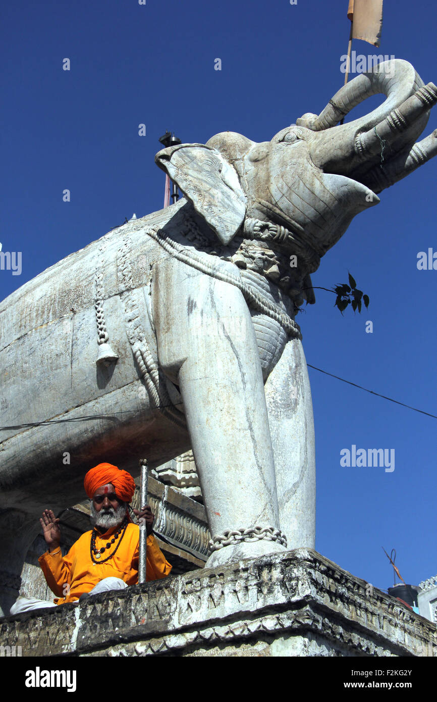 Colori di Udaipur Foto Stock