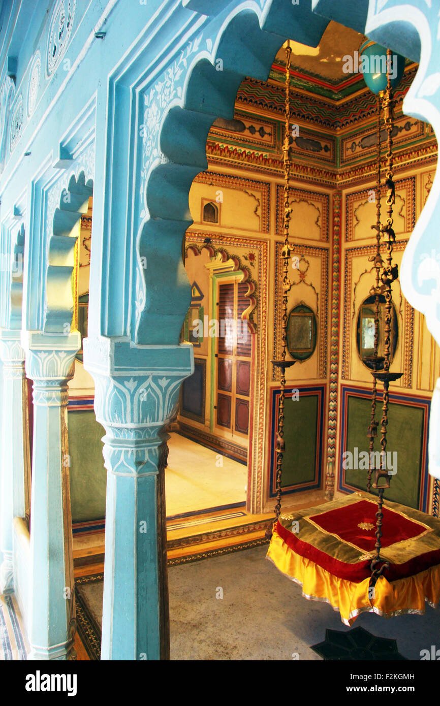 Colori di Udaipur Foto Stock