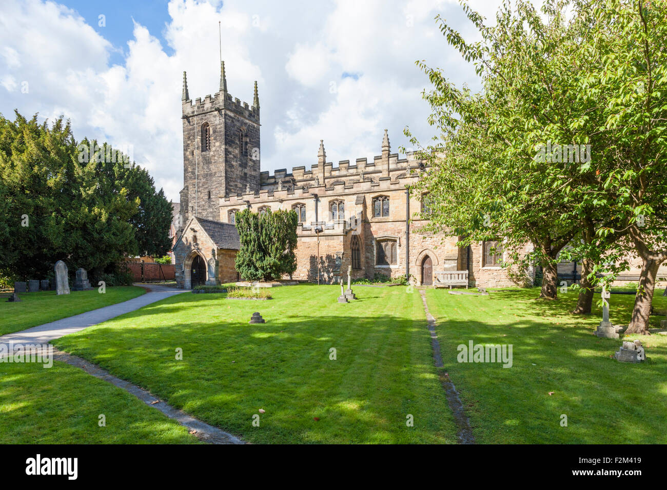 St Giles Church, Il Grade ii Listed parrocchia anglicana chiesa di West Bridgford, Nottinghamshire, England, Regno Unito Foto Stock