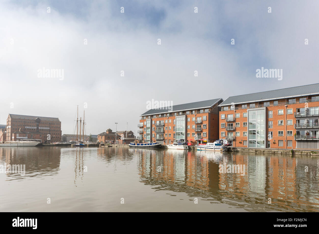 Gloucester Docks, Gloucester, Gloucestershire, England, Regno Unito Foto Stock