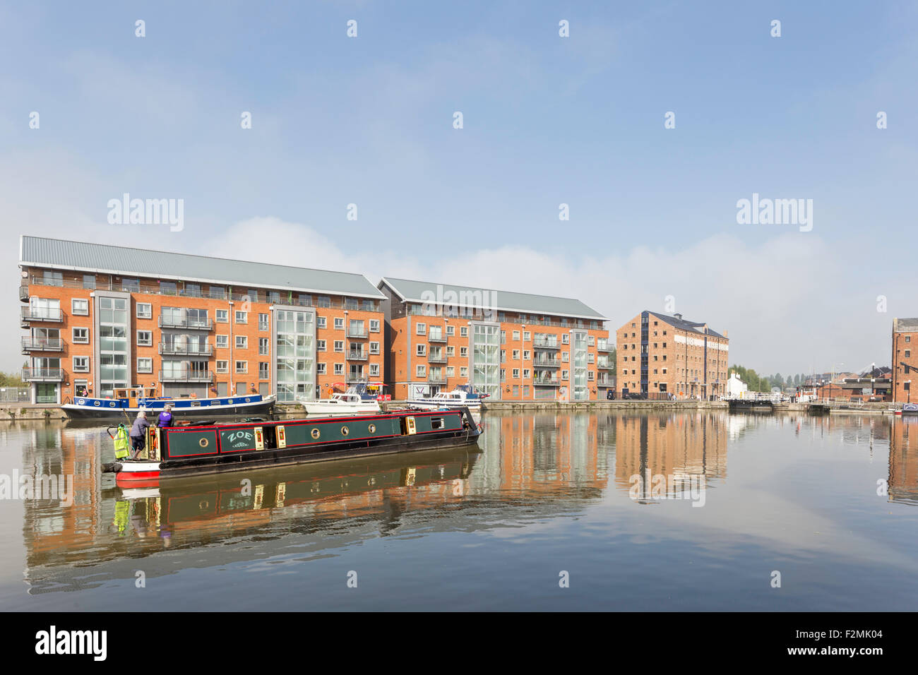 Gloucester Docks, Gloucester, Gloucestershire, England, Regno Unito Foto Stock