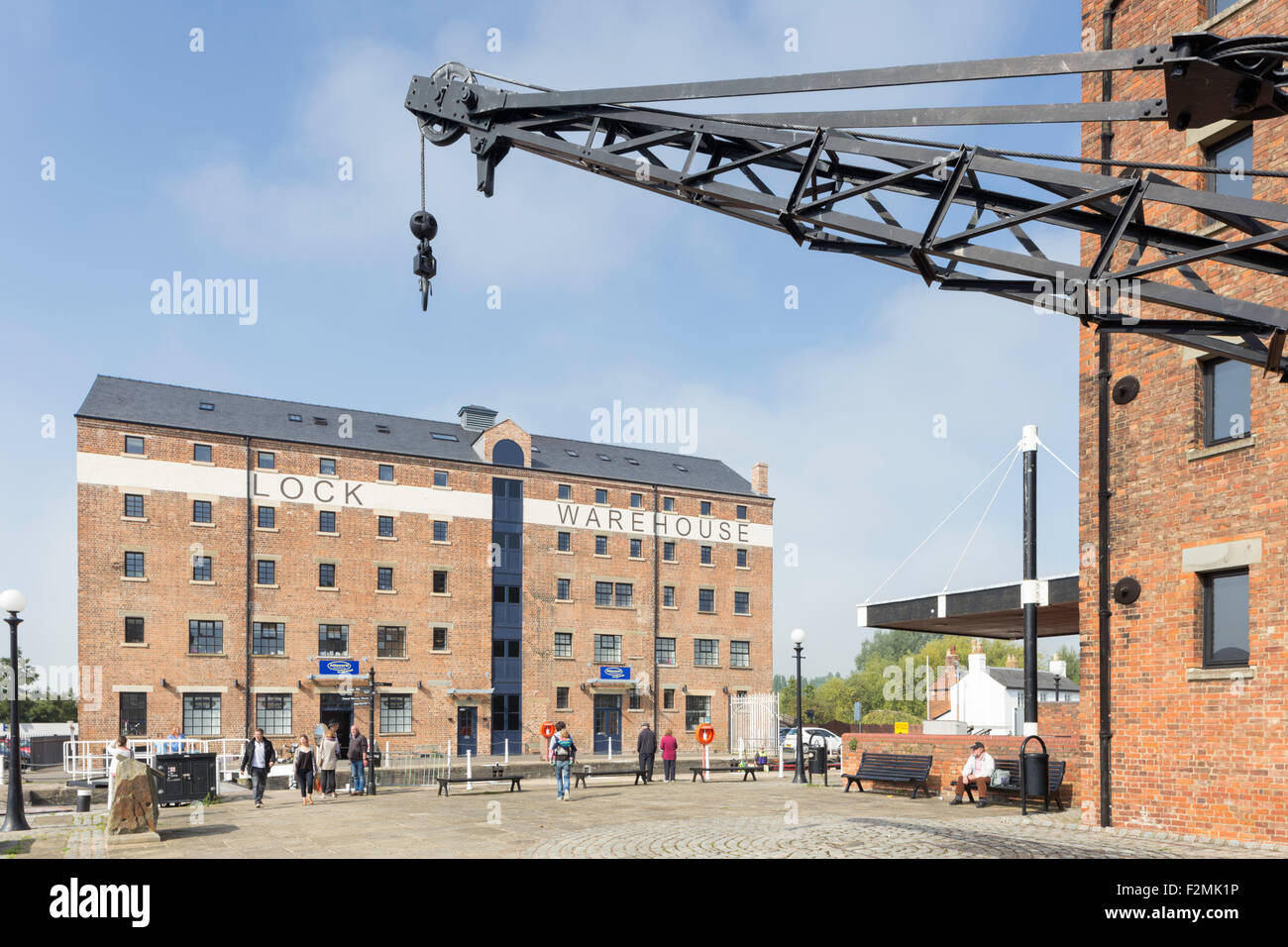 Gloucester Docks, Gloucester, Gloucestershire, England, Regno Unito Foto Stock