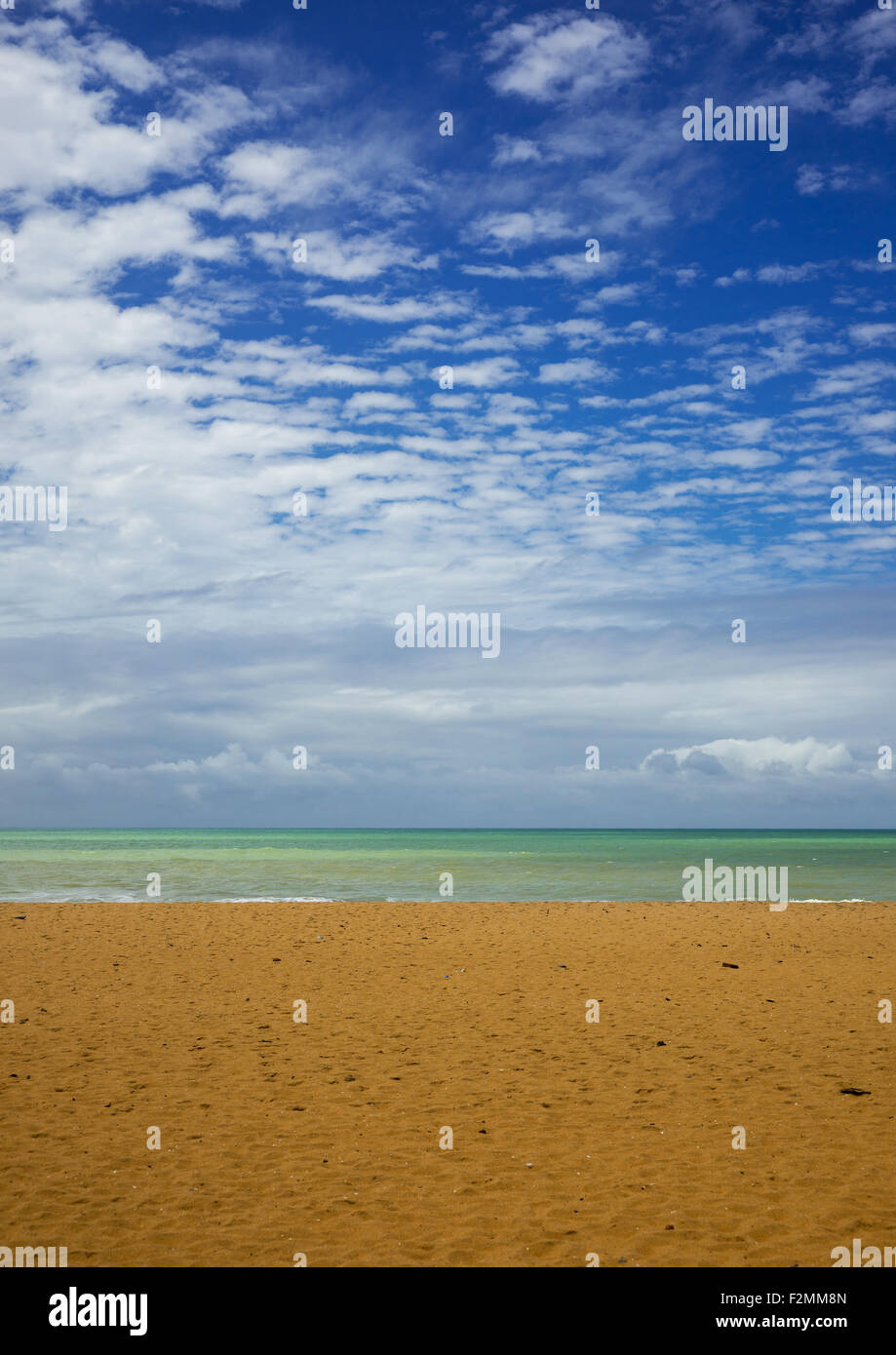Il Benin, Africa Occidentale, Ouidah, spiaggia sulla costa slave Foto Stock