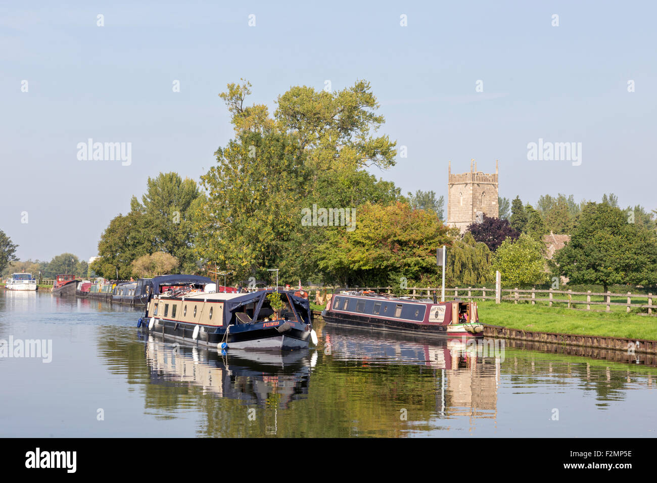 Gloucester e Nitidezza Canal vicino Frampton on severn, Gloucestershire, England, Regno Unito Foto Stock