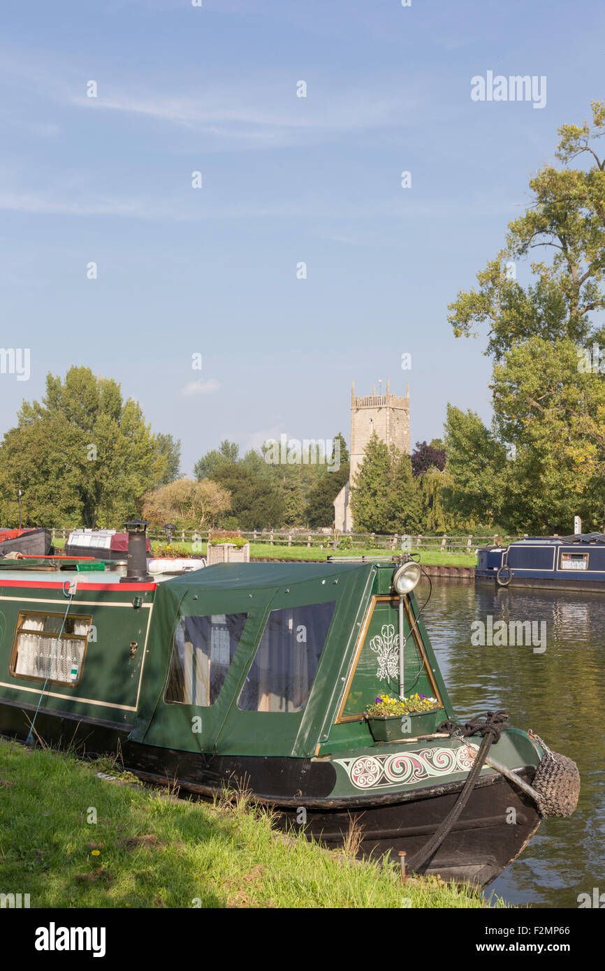 Gloucester e Nitidezza Canal vicino Frampton on severn, Gloucestershire, England, Regno Unito Foto Stock
