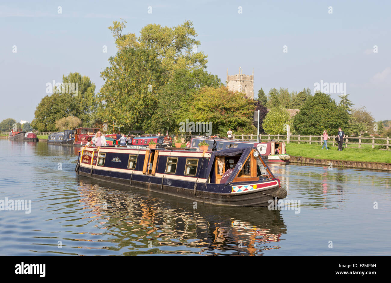 Gloucester e Nitidezza Canal vicino Frampton on severn, Gloucestershire, England, Regno Unito Foto Stock