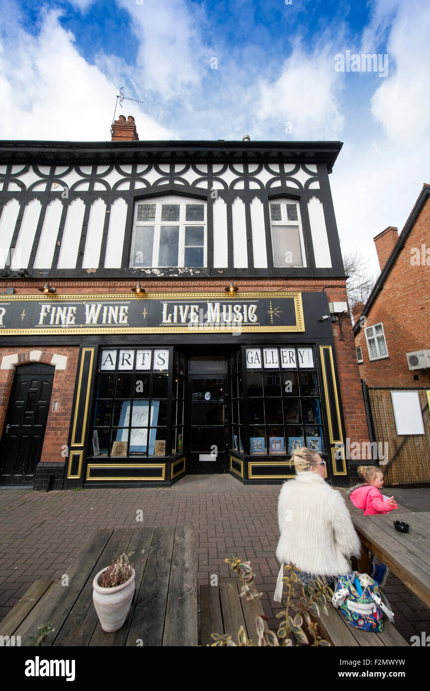 La Dark Horse pub di Moseley che viene presentato nel tratto urbano di 'luoghi migliori per vivere' Birmingham, Regno Unito Foto Stock