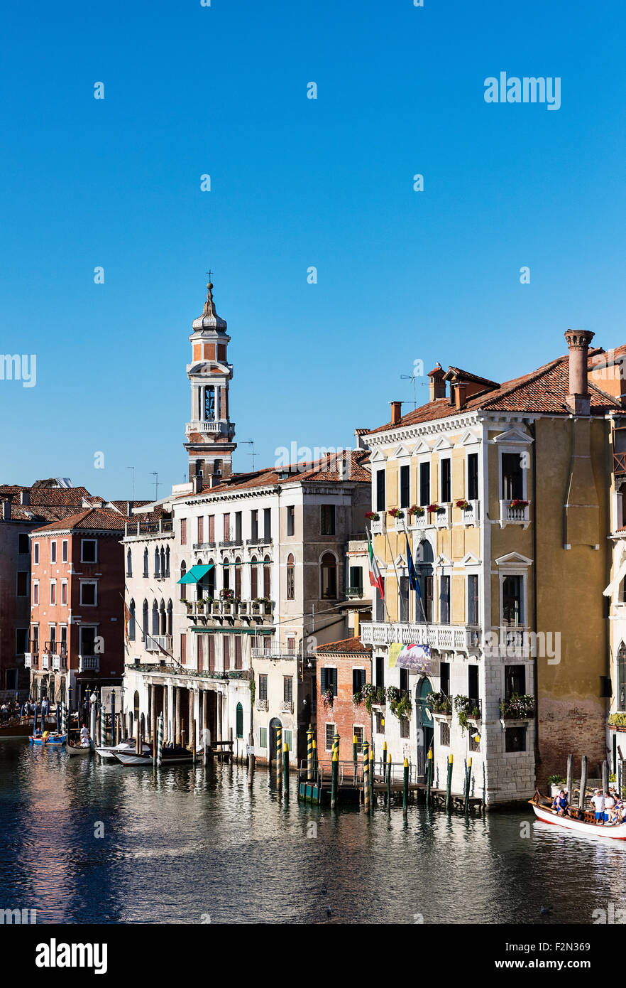 Architettura e Canal, Venezia, Italia Foto Stock