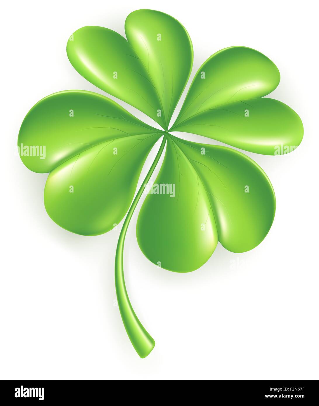 Lucky Clover, vettore Illustrazione Vettoriale