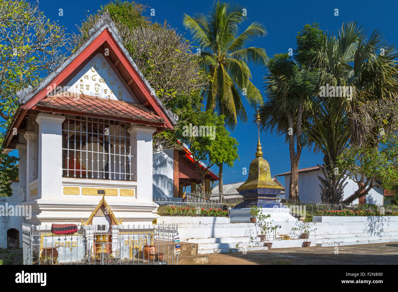 Wat Hosian Voravihane, Luang Prabang, Laos Foto Stock