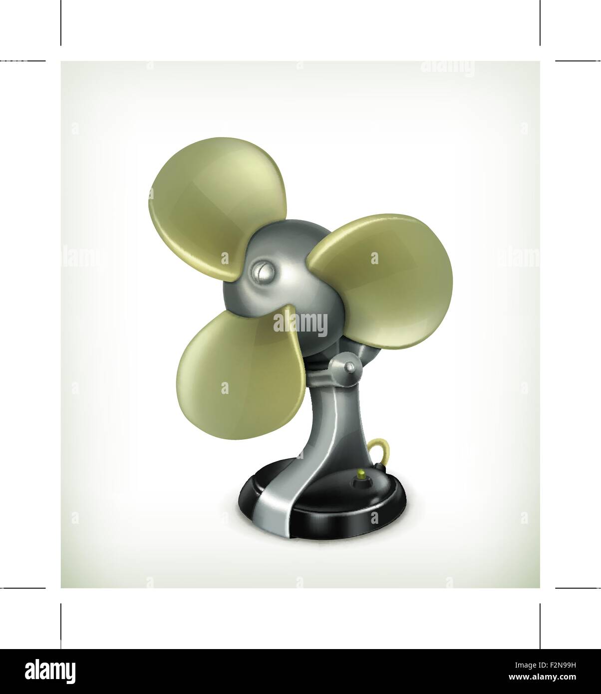 Ventilatore, vettore Illustrazione Vettoriale