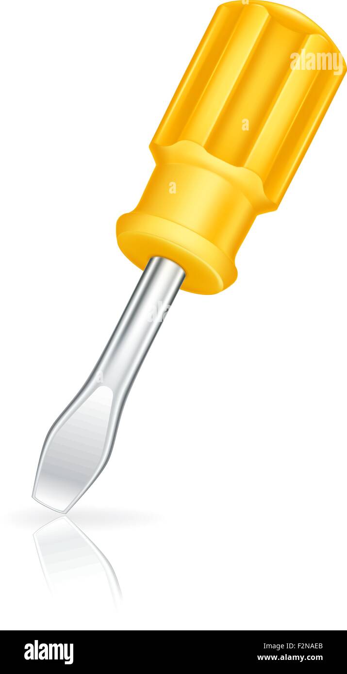 Cacciavite, icona del vettore Illustrazione Vettoriale