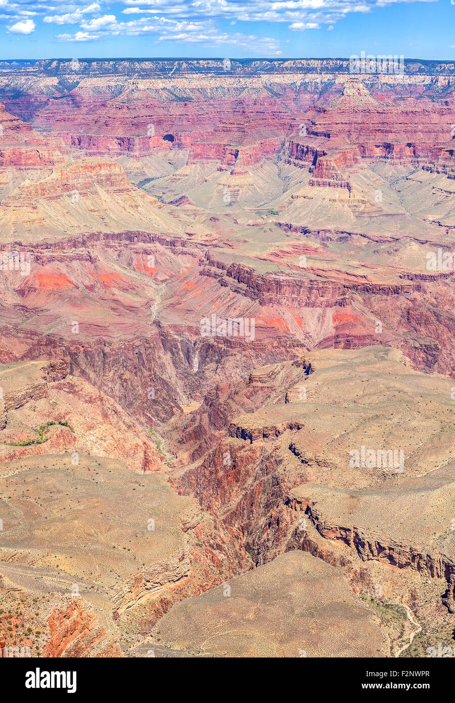 Parco Nazionale del Grand Canyon, South Rim, Arizona negli Stati Uniti. Foto Stock