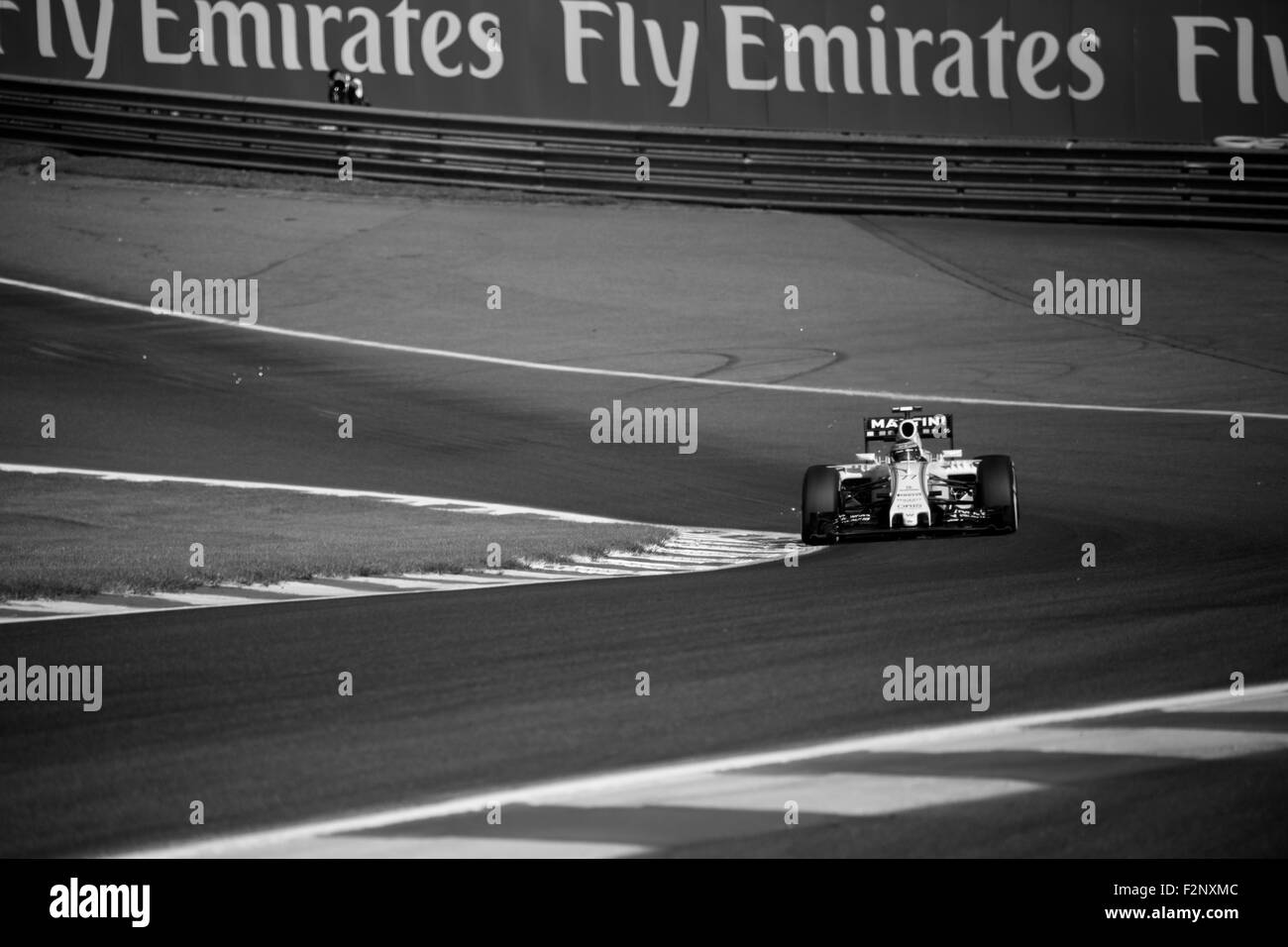 2015 Formula 1 guscio Gran Premio del Belgio, Spa. Foto Stock
