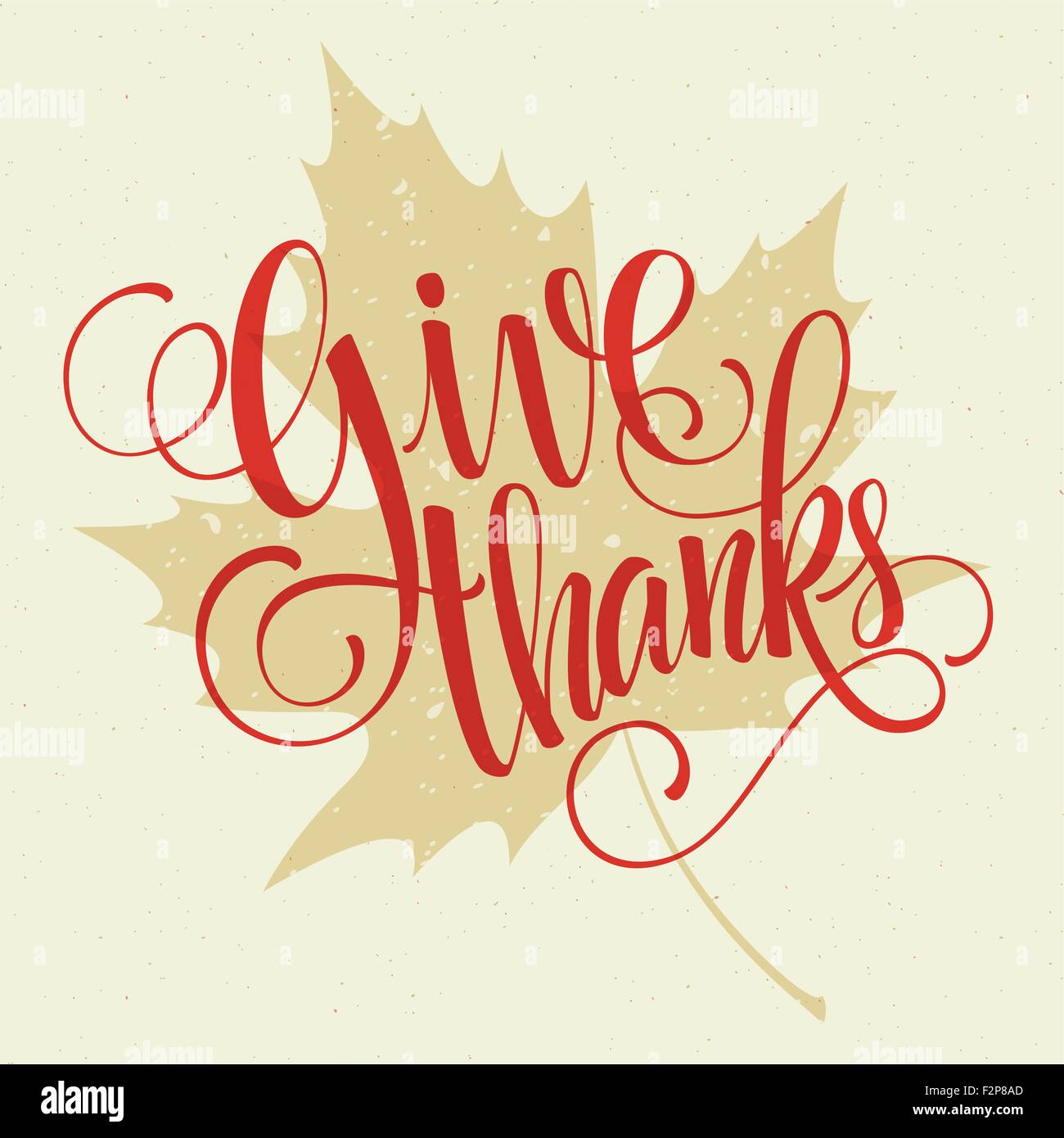 Felice ringraziamento scritte. Sfondo vettoriale Illustrazione Vettoriale
