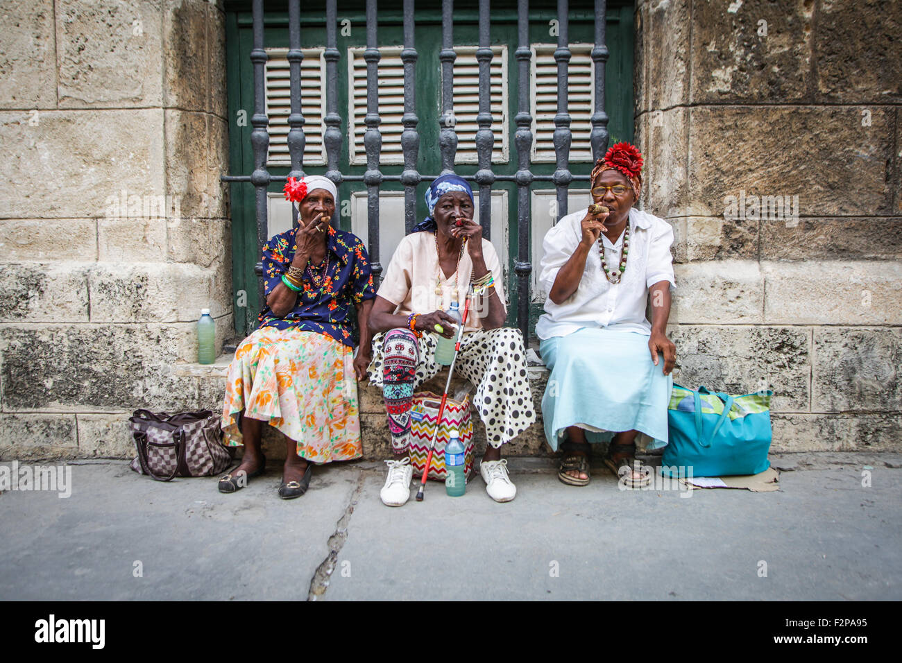 Onorevoli colleghe di La Habana Foto Stock