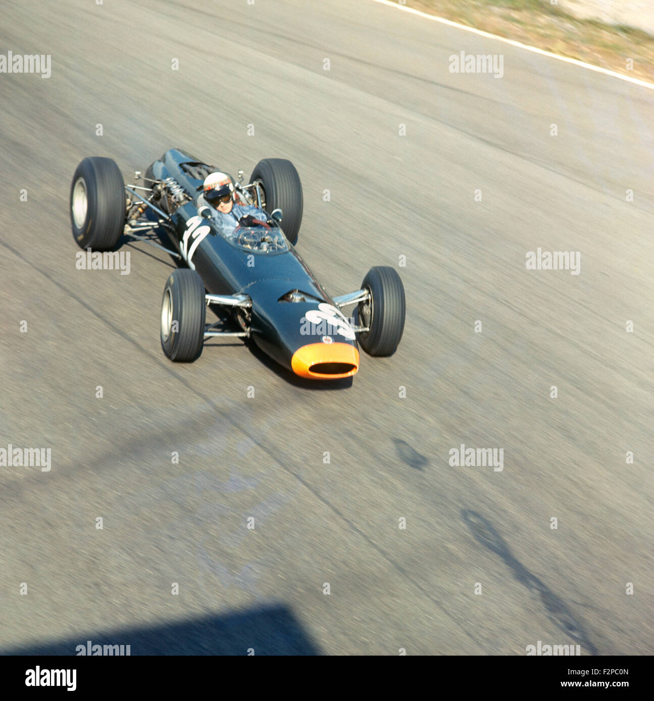 Jackie Stewart nel suo BRM 1964 Foto Stock