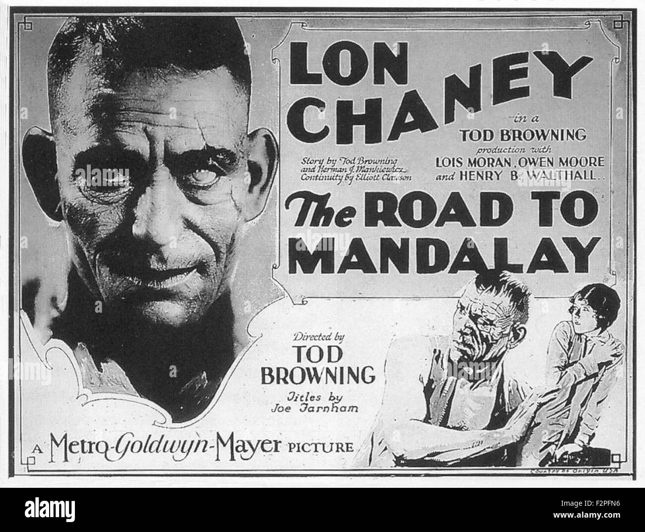 Strada di Mandalay, il - poster del filmato Foto Stock