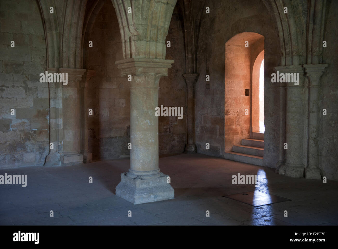 Abbazia di Silvacane : Departement Bouches du Rhone Provence Alpes Cote d Azur Francia Europa Foto Stock