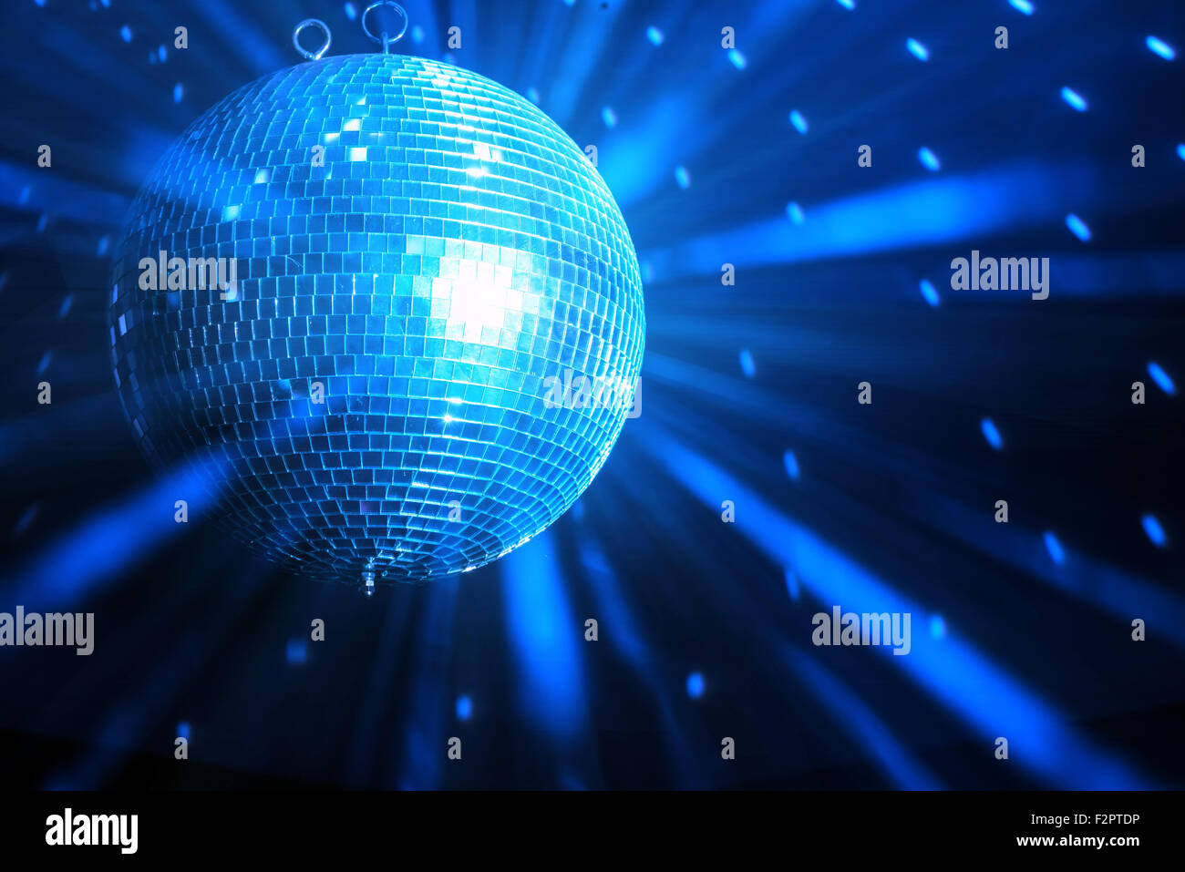 Discoteca sfondo sferico close up Foto Stock