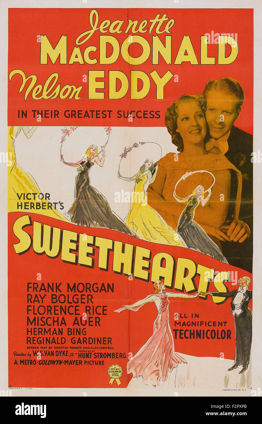 Innamorati (1938) - poster del filmato Foto Stock