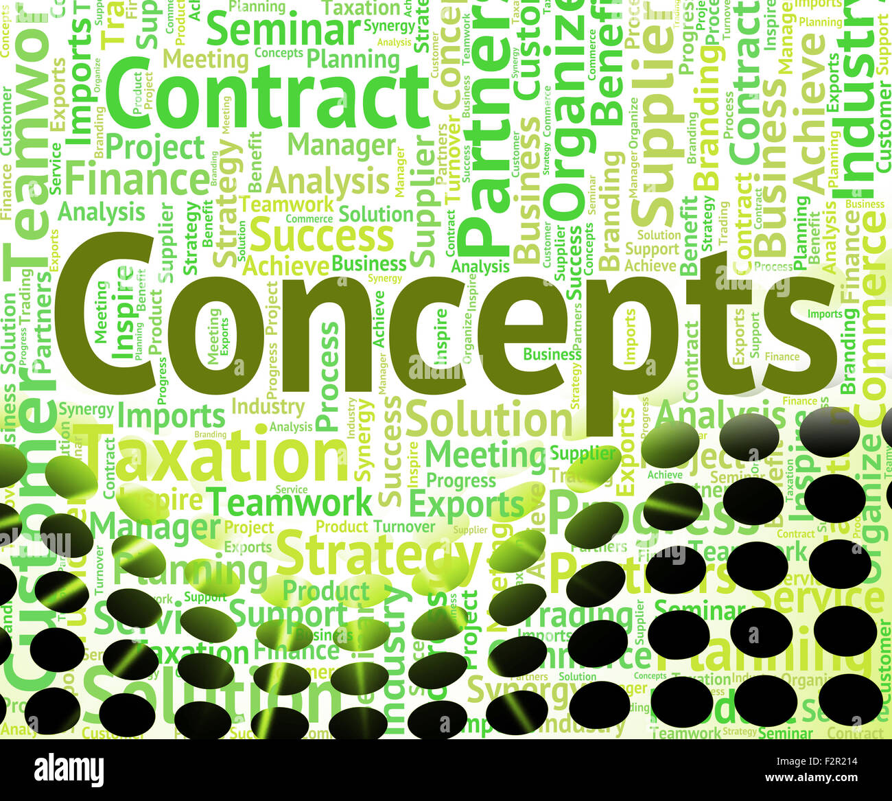Concetti che mostra la parola pensando di innovazione e di idea Foto Stock