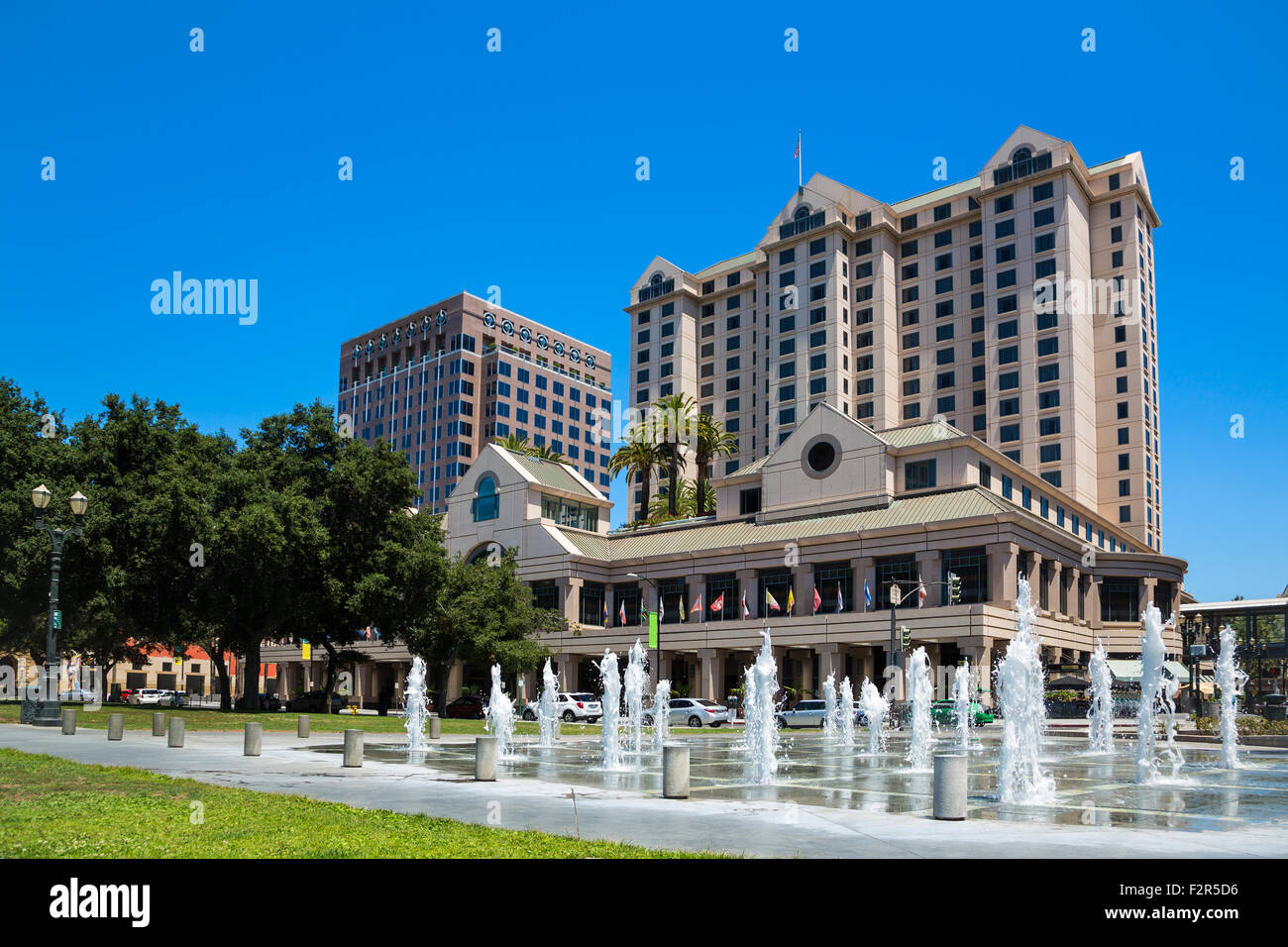 Il centro cittadino di San Jose. California Foto Stock