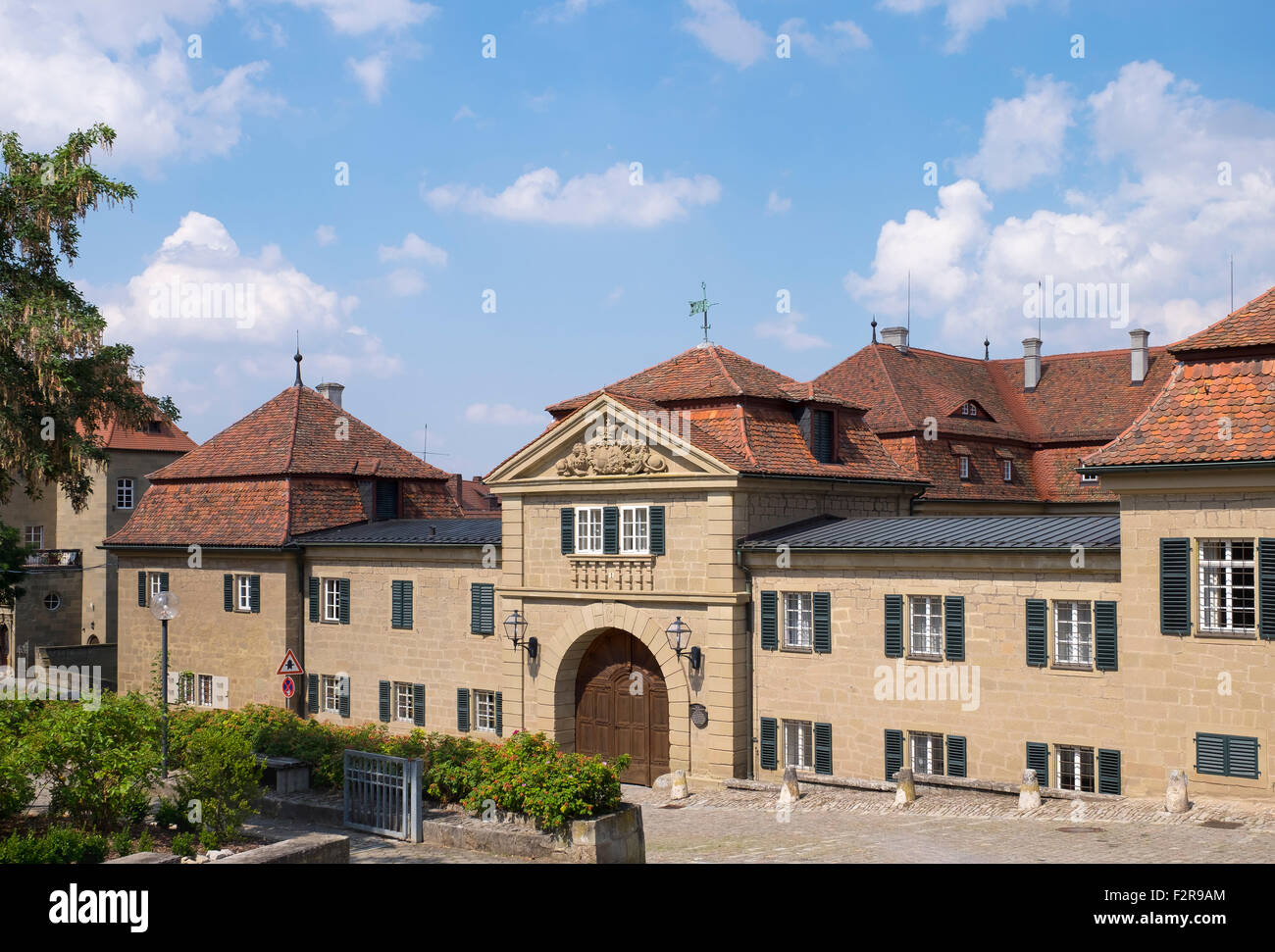 Schloss Castell castello, Castell, Mainfranken, bassa Franconia, Franconia, Baviera, Germania Foto Stock