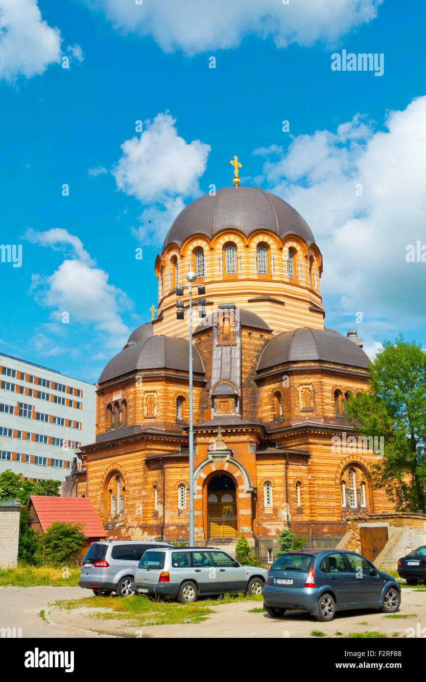 Cattedrale della Resurrezione di Cristo, Narva, Ida-Viru County, Estonia orientale, Europa Foto Stock