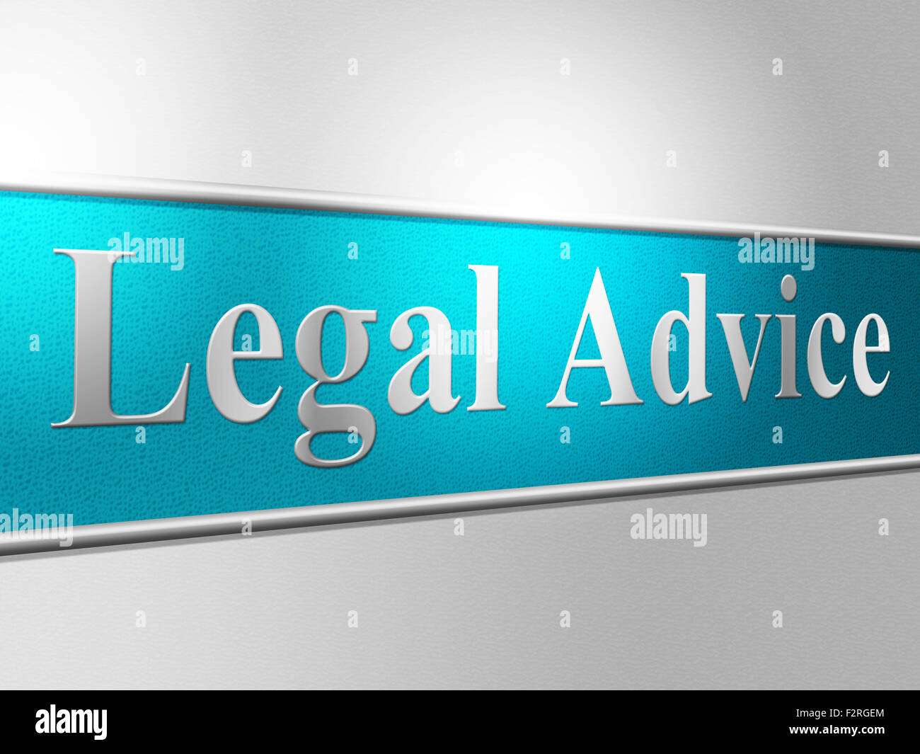 La consulenza legale che mostra Attorney Faq e legislatore Foto Stock