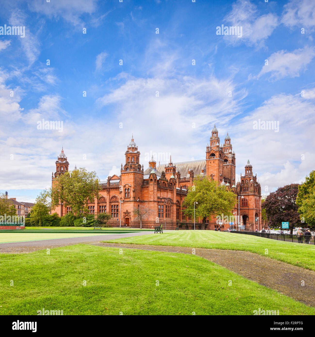 Kelvingrove Art Gallery and Museum, nel West End di Glasgow. Si è detto di essere il più popolare free-to-immettere attrazione di Sc Foto Stock