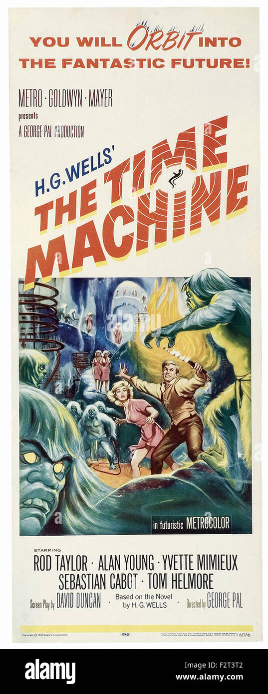 Time Machine - poster del filmato Foto Stock