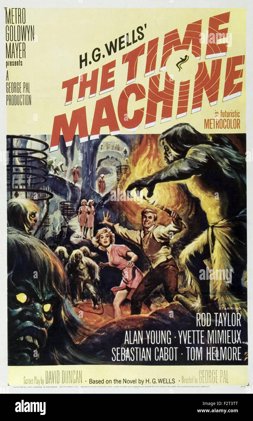 Time Machine - poster del filmato Foto Stock