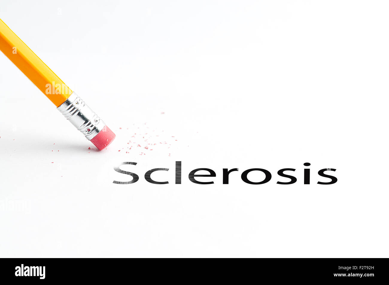 Matita con gomma Foto Stock