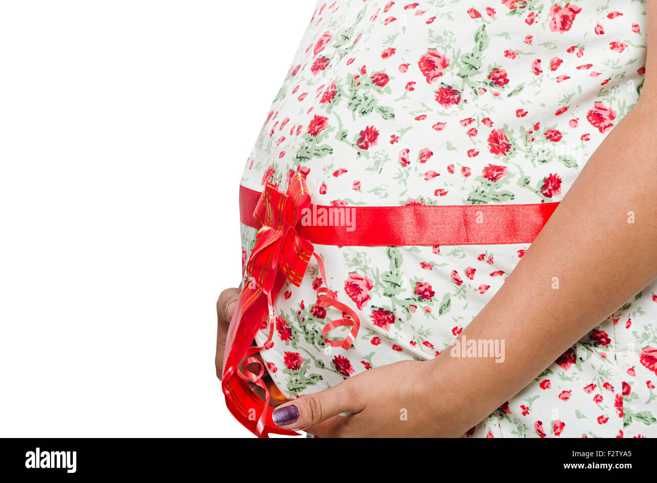 1 Adulto Donna Incinta regalo a sorpresa Foto Stock