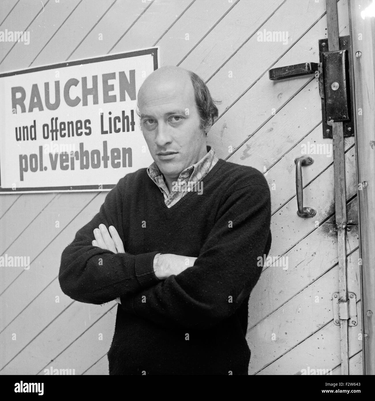 Der amerikanische Produzent, direttore cinematografico und Autor Richard Lester in Amburgo, Deutschland 1960er Jahre. Produttore americano, direttore e autore Richard Lester a Amburgo, Germania 1960s. Foto Stock