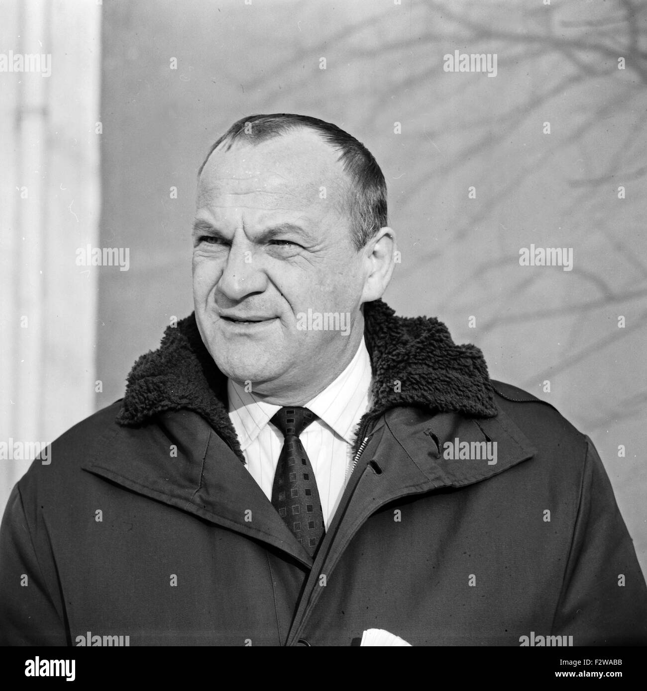 Deutscher Schauspieler, Theaterregisseur und Intendant Elert Bode, Deutschland 1960er Jahre. Attore tedesco, regista e direttore di teatro Elert Bode, Germania 1960s. Foto Stock