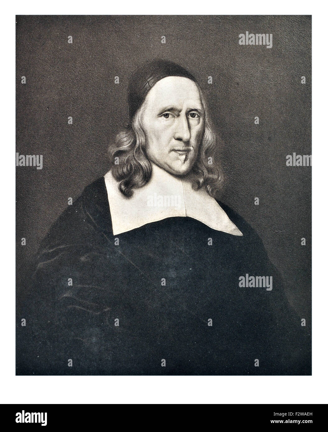 Robert Cromwell padre di Oliver Cromwell dipinta da Robert Walker Foto Stock